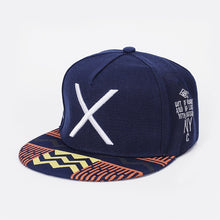 Load image into Gallery viewer, Embroidered Hip Hop Cap Indoor Outdoor Casual Headwear Baseball Caps for Sun Stylish Unisex Flat Brim Snapback Caps