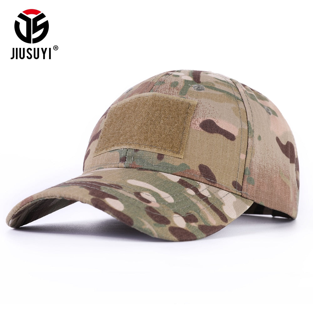 Multi-Camo Baseball Caps Military Camouflage Tactical Soldier Combat Paintball Adjustable Classic Snapback Sun Hats Men Women