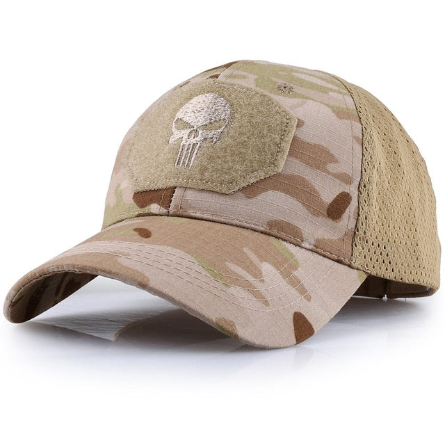 Multi-Camo Baseball Caps Military Camouflage Tactical Soldier Combat Paintball Adjustable Classic Snapback Sun Hats Men Women