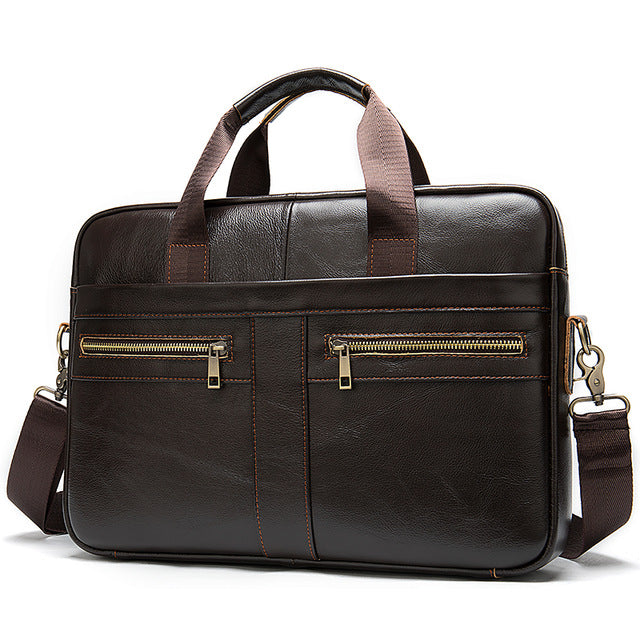 WESTAL bag, men's genuine leather briefcase, men's laptop bag, men's natural leather bag, men's messenger bags, men's briefcases