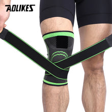 Load image into Gallery viewer, 1PCS Knee Support Professional Protective Sports Knee Pad Breathable Bandage Knee Brace Basketball Tennis Cycling