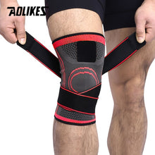 Load image into Gallery viewer, 1PCS Knee Support Professional Protective Sports Knee Pad Breathable Bandage Knee Brace Basketball Tennis Cycling