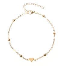Load image into Gallery viewer, Fashion Simple Heart Female Anklets Foot Jewelry Leg New Anklets On Foot Ankle Bracelets For Women Leg Chain Gifts