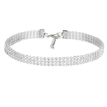 Load image into Gallery viewer, Crystal Choker Rhinestone Necklace Women Jewelry Accessories Silver Color Chain Punk Gothic Chokers Collier