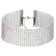 Load image into Gallery viewer, Crystal Choker Rhinestone Necklace Women Jewelry Accessories Silver Color Chain Punk Gothic Chokers Collier