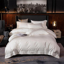 Load image into Gallery viewer, 6-Styles Hotel Quality Silky Soft Egyptian Cotton Bedding Set Queen King Size 4/6Pc 1 Duvet Cover 1Bed Sheet Pillow Shams