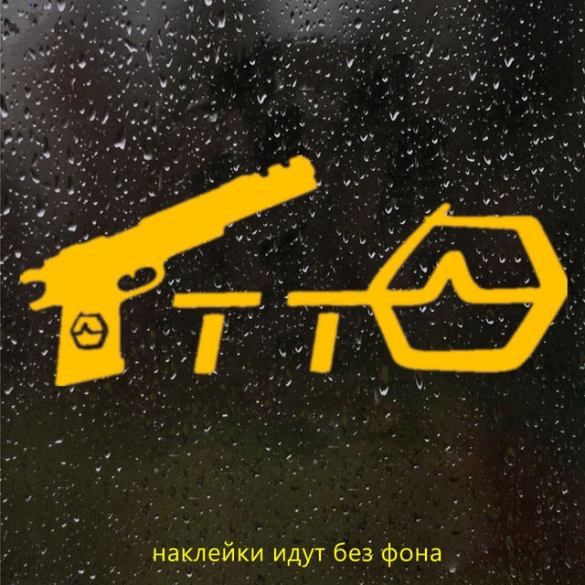 15*35cm Car Truck Waterproof Decal funny car sticker vinyl decal silver/black for auto car stickers styling