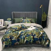 Load image into Gallery viewer, 4/6Pcs Luxury Egyptian Cotton Bedding Set Queen King Size Bright Duvet Cover Bed sheet Set Fitted Sheet Choose Style