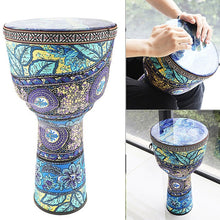 Load image into Gallery viewer, 4/6/8.5 Inch High Quality Professional African Djembe Drum Colorful Wood Good Sound Traditional Musical Instrument