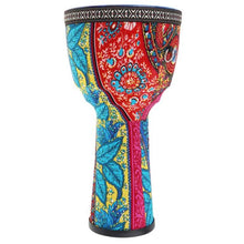 Load image into Gallery viewer, 4/6/8.5 Inch High Quality Professional African Djembe Drum Colorful Wood Good Sound Traditional Musical Instrument
