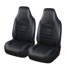Load image into Gallery viewer, 1-2 PCS Universal PU Leather Car Front Seat Covers High Back Bucket Seat Cover Fit Most Cars Trucks SUVS Auto Seat Covers
