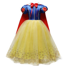 Load image into Gallery viewer, Girls Princess Costume Play Dress Up Costume Party Kids Halloween Cosplay Princess Dress School Play Costume