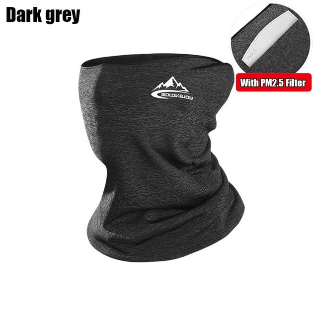 Winter Neck Warmer Cycling Scarf Outdoor Running Sports Headwear Face Scarf Bicycle Bandana Men Simple Fashion Bike Headbands