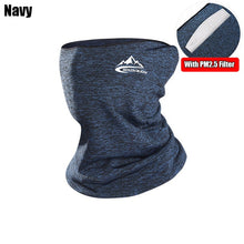 Load image into Gallery viewer, Winter Neck Warmer Cycling Scarf Outdoor Running Sports Headwear Face Scarf Bicycle Bandana Men Simple Fashion Bike Headbands