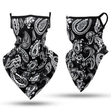 Load image into Gallery viewer, 3D Headband Paisley Neck Gaiter Tube Scarves Hanging Ear Cover Scarf Breathable Windproof Face Mask Guard Bandana Men Women