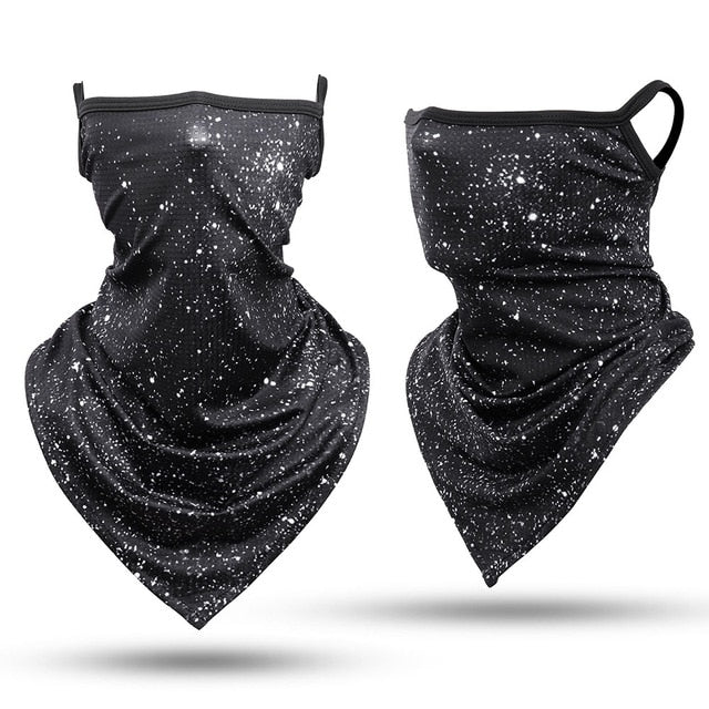 3D Headband Paisley Neck Gaiter Tube Scarves Hanging Ear Cover Scarf Breathable Windproof Face Mask Guard Bandana Men Women
