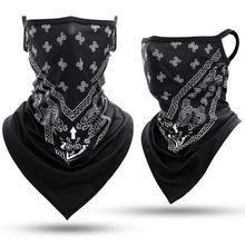 Load image into Gallery viewer, 3D Headband Paisley Neck Gaiter Tube Scarves Hanging Ear Cover Scarf Breathable Windproof Face Mask Guard Bandana Men Women