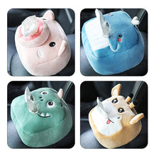 Load image into Gallery viewer, Kids Tissue Box Plush Animals Cute Napkin Tissue Paper Holder Car Styling Portable Paper Package Case Napkin Paper Holder