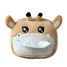 Load image into Gallery viewer, Kids Tissue Box Plush Animals Cute Napkin Tissue Paper Holder Car Styling Portable Paper Package Case Napkin Paper Holder