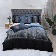 Load image into Gallery viewer, 100% Egyptian Cotton US size Bedding Queen King size 4Pcs Birds and Flowers Leaf Gray Shabby Duvet Cover Bed Sheet Pillow Shams 5-Styles