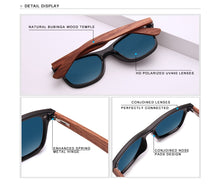 Load image into Gallery viewer, Mens Special Natural Wood Polarized Sunglasses Men Fashion Sun Glasses Original Wood Fashion Sunglasses Choose Color