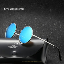 Load image into Gallery viewer, Retro Vintage Round Polarized Sunglasses Designer Brand Sunglasses Metal Frame Eyewear Driving UV400 Choose Color