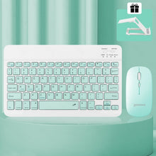 Load image into Gallery viewer, 14-Styles Bluetooth Keyboard Mini Bluetooth Keyboard and Wireless Mouse Great for Computers Touchpad iPad Cellphone Gift Choose Color