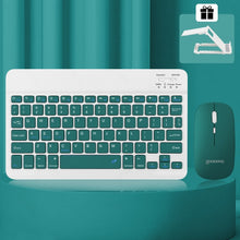Load image into Gallery viewer, 14-Styles Bluetooth Keyboard Mini Bluetooth Keyboard and Wireless Mouse Great for Computers Touchpad iPad Cellphone Gift Choose Color