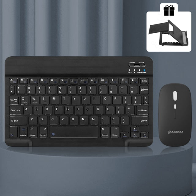14-Styles Bluetooth Keyboard Mini Bluetooth Keyboard and Wireless Mouse Great for Computers Touchpad iPad Cellphone Gift Choose Color