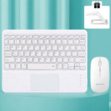 Load image into Gallery viewer, 14-Styles Bluetooth Keyboard Mini Bluetooth Keyboard and Wireless Mouse Great for Computers Touchpad iPad Cellphone Gift Choose Color