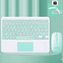Load image into Gallery viewer, 14-Styles Bluetooth Keyboard Mini Bluetooth Keyboard and Wireless Mouse Great for Computers Touchpad iPad Cellphone Gift Choose Color