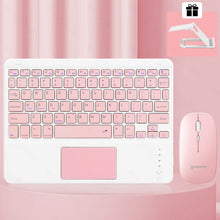 Load image into Gallery viewer, 14-Styles Bluetooth Keyboard Mini Bluetooth Keyboard and Wireless Mouse Great for Computers Touchpad iPad Cellphone Gift Choose Color
