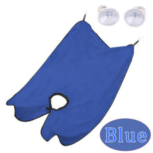 Load image into Gallery viewer, Man Bathroom Apron Male Beard Apron Razor Holder Hair Shave Beard Catcher Waterproof Floral Cloth Household Cleaning Protector