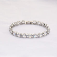 Load image into Gallery viewer, 4mm Iced Out Chain Cubic Zirconia Tennis Bracelet Bracelets For Women Men Gold Silver Color Bracelet CZ Chain Jewelry Great Gift
