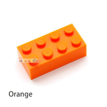 Load image into Gallery viewer, 40pcs DIY Building Blocks Thick Figures Bricks 2x4 Dots Educational Creative Size Compatible With 3001 Plastic Toys for Children