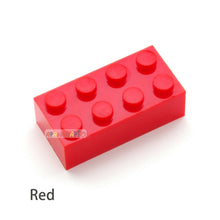 Load image into Gallery viewer, 40pcs DIY Building Blocks Thick Figures Bricks 2x4 Dots Educational Creative Size Compatible With 3001 Plastic Toys for Children