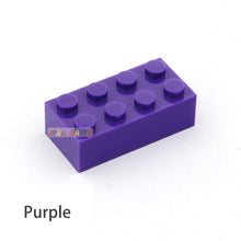Load image into Gallery viewer, 40pcs DIY Building Blocks Thick Figures Bricks 2x4 Dots Educational Creative Size Compatible With 3001 Plastic Toys for Children