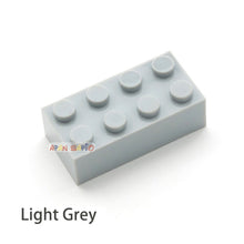 Load image into Gallery viewer, 40pcs DIY Building Blocks Thick Figures Bricks 2x4 Dots Educational Creative Size Compatible With 3001 Plastic Toys for Children