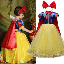 Load image into Gallery viewer, Girls Princess Costume Play Dress Up Costume Party Kids Halloween Cosplay Princess Dress School Play Costume