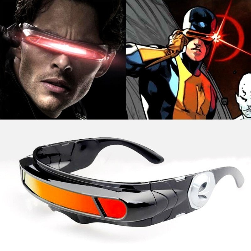 X-men Laser Cyclops Sunglasses Men Women Designer Special Memory Materials Polarized Travel UV400 Sun Glasses Vintage Oculos