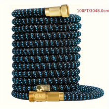 Load image into Gallery viewer, Super-Duty 3/4 Expandable Garden Hose - Magic Flexible &amp; High-Pressure Resistant - Ideal for Car Wash &amp; Lawn Irrigation - Telescopic Design, 4 Sizes, 2 Colors, American Standard
