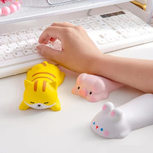 Load image into Gallery viewer, Ergonomic Wrist Rest Support - Cute Slow Rising PU Mouse Pad - Perfect for Computer Desks &amp; Office Supplies
