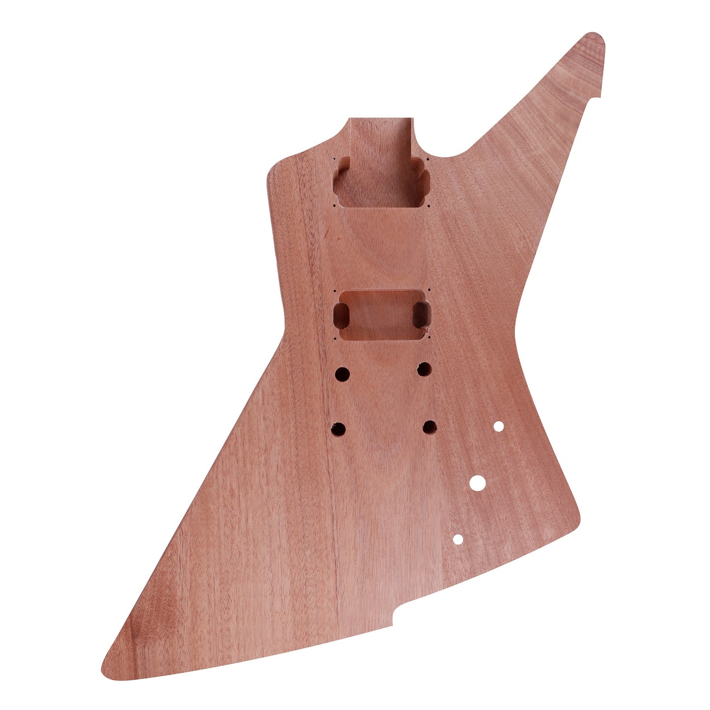 AX Style DIY Electric Guitar Kits - Mahogany Body, Mahogany Neck and Ebony Fingerboard - Fully Components Included