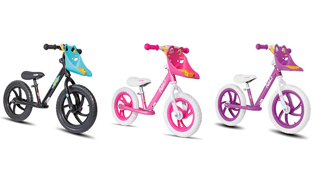 JOYSTAR 12/14 Inch Kids Balance Bike for 18months-5 Years, Lightweight Toddler Balance Bikes with Footrest and Handlebar, Red