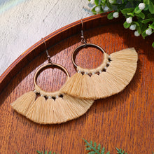 Load image into Gallery viewer, 9 Pairs Boho Earrings Round Colorful Tassel Drop Earrings Charms Jewelry Gift Birthday Gifts For Women Wife Girls Her
