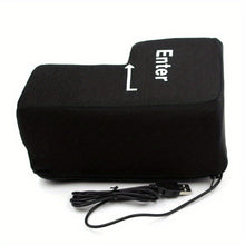 Load image into Gallery viewer, Big Enter Key, Super Large Enter Key Computer USB Enter Key Adult Venting Pillow Nap Pillow Decompression
