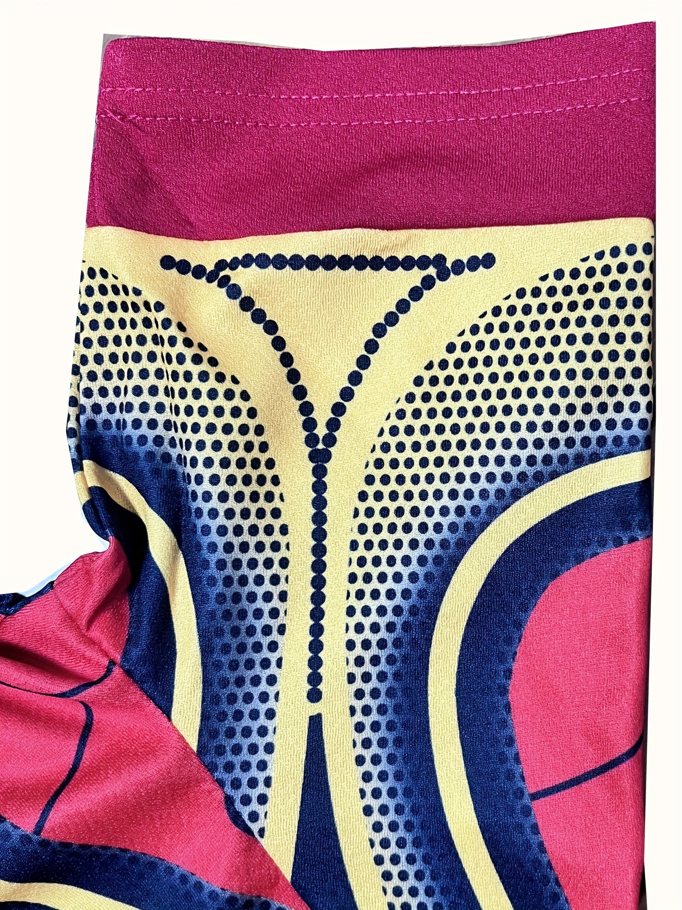 Chic Striped & Floral Print Bodycon Dress - Fashionable Figure-Hugging Style - Flattering Crew Neck & Short Sleeves - Perfect for Spring & Summer Wardrobe - Womens Clothing