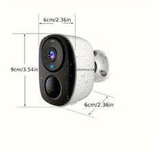 Load image into Gallery viewer, 2K 3MP Wireless Outdoor Security Camera with Spotlight, Siren Alarm, 2-Way Audio, Color Night Vision, AI &amp; PIR Motion Detection, and AI Detection for Home Security
