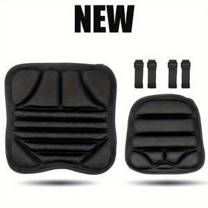 Universal Motorcycle Seat Cushion Cover - Premium Lycra Fabric, Breathable, Shock-Absorbing, Non-Inflatable - Compatible with Most Motorcycles, Front and Rear Seat, Comfort and Support Accessory