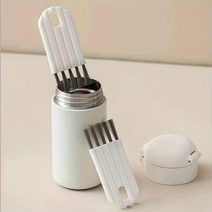 Multi-Function Computer Cleaning Kit: Soft Brush Keyboard Cleaner, Corner Gap Duster & Keycap Puller